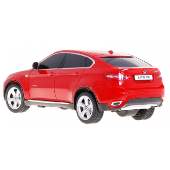 BMW X6 czerwone RASTAR model 1:24 Zdalnie sterowane Auto SUV + pilot